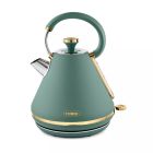 RK CAVALETTO 1.7L 3KW KETTLE JADE AND CHAMPAGNE ACCENTS