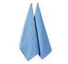LADELLE- ECO RECYCLED BLUE 2PK KITCHEN TOWEL 