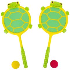 New milissa & doug boys and girls toppy turtle Racquet & Ball Set 