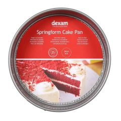 DEXAM N/S SPRINFORM CAKE PAN 24CM