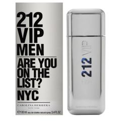 CAROLINA HERRERA 212 VIP MEN ARE U EDT ON THE LIST? NYC 100ML