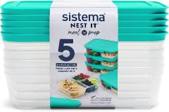 SISTEMA NEST PACK OF 5 1.9L PREP CONTAINER