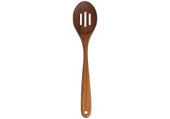 Ladelle wooden slotted spoon