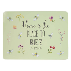 THE ENGLISH TABLE WARE HOME IS THE PLACE TO BEE SET OF 4