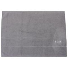 Hugo Boss Plain Bath Mat-Concrete Towel 50 x 70cm
