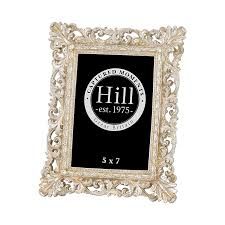 HILL ANTIQUE CHAMPAGNE ORNATE CUT OUT FRAME 5*7
