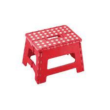 Blue Canyon Foldable Step Stool - H22cm - Small - Red