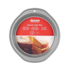 DEXAM N/S ROUND CAKE PAN 18CM