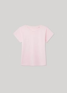 PEPE JEANS BLOOM PINK T-SHIRT ROUND NECK