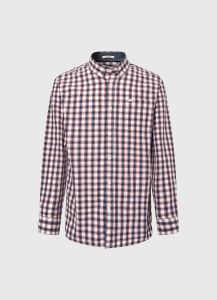 PEPE JEANS LOAD TWO-TONED CHECKERED SHIRT