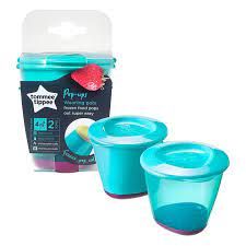 (TOMMEE TIPPEE)EXP 4oz FOOD POTS