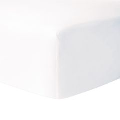 YVES DELORME- ROMA BLANC FITTED SHEET 90*200CM